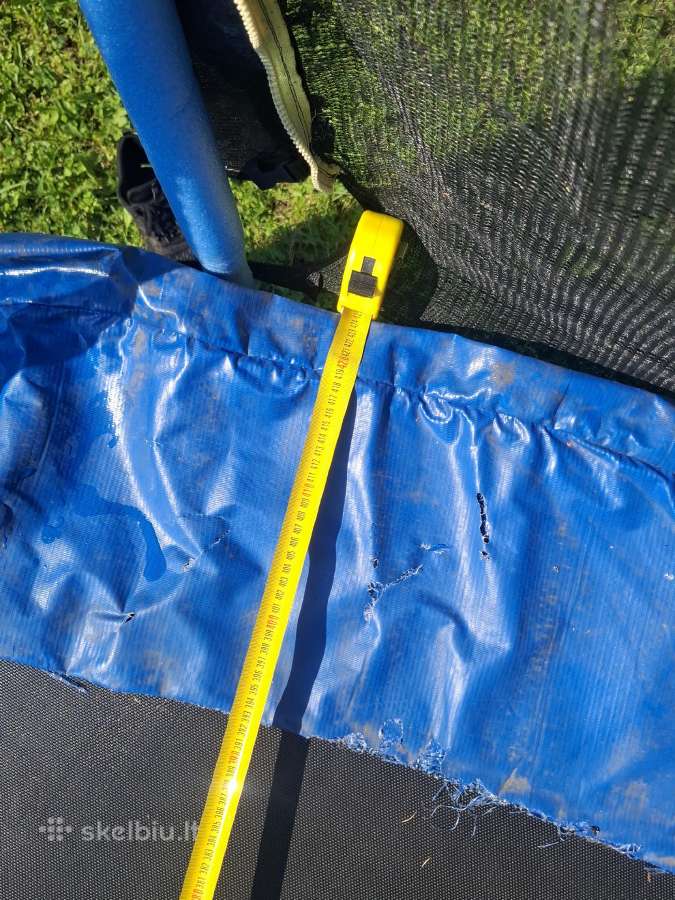 Batutas Beck 420 cm su apsaugos tinklu - nuotraukos Nr. 12