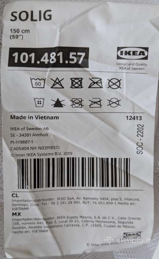 Tinklelis Solig, Ikea - nuotraukos Nr. 2