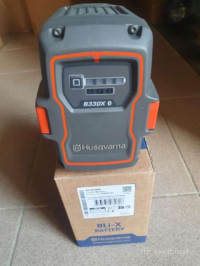 Husqvarna B330x baterija - nuotraukos Nr. 2