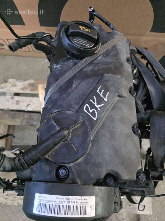 Audi variklis Bke dyzelinas 1900 cm³ 85 kw - nuotraukos Nr. 2
