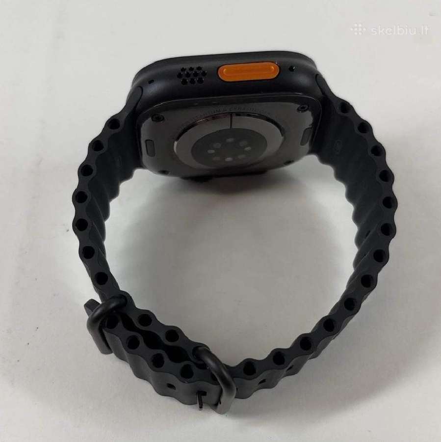 Apple Watch Ultra 3 49mm Black Titanium Black Spor - nuotraukos Nr. 5