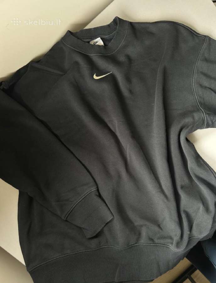 Juodas Nike džemperis - nuotraukos Nr. 2