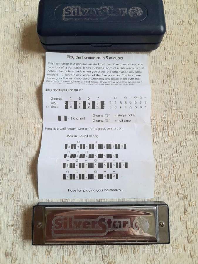 Lūpinės armonikėlės "Hohner" - nuotraukos Nr. 3