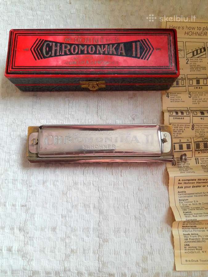 Lūpinės armonikėlės "Hohner" - nuotraukos Nr. 7