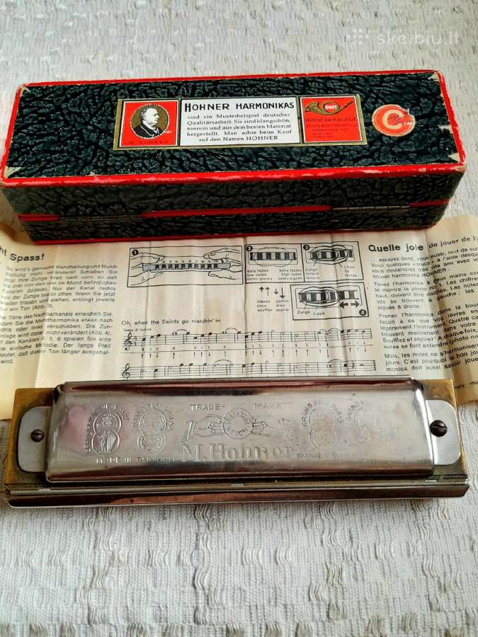 Lūpinės armonikėlės "Hohner" - nuotraukos Nr. 8