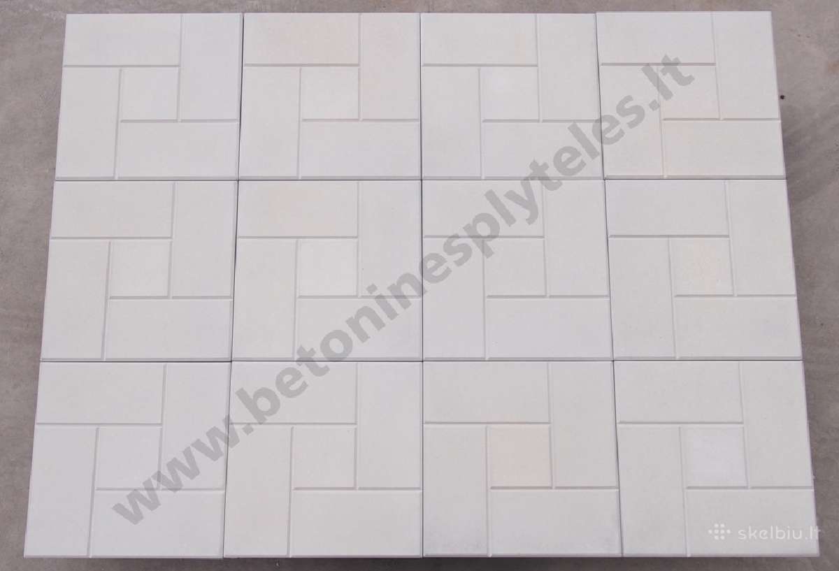 Betoninės šaligatvio plytelės, borteliai, latakai, - nuotraukos Nr. 6