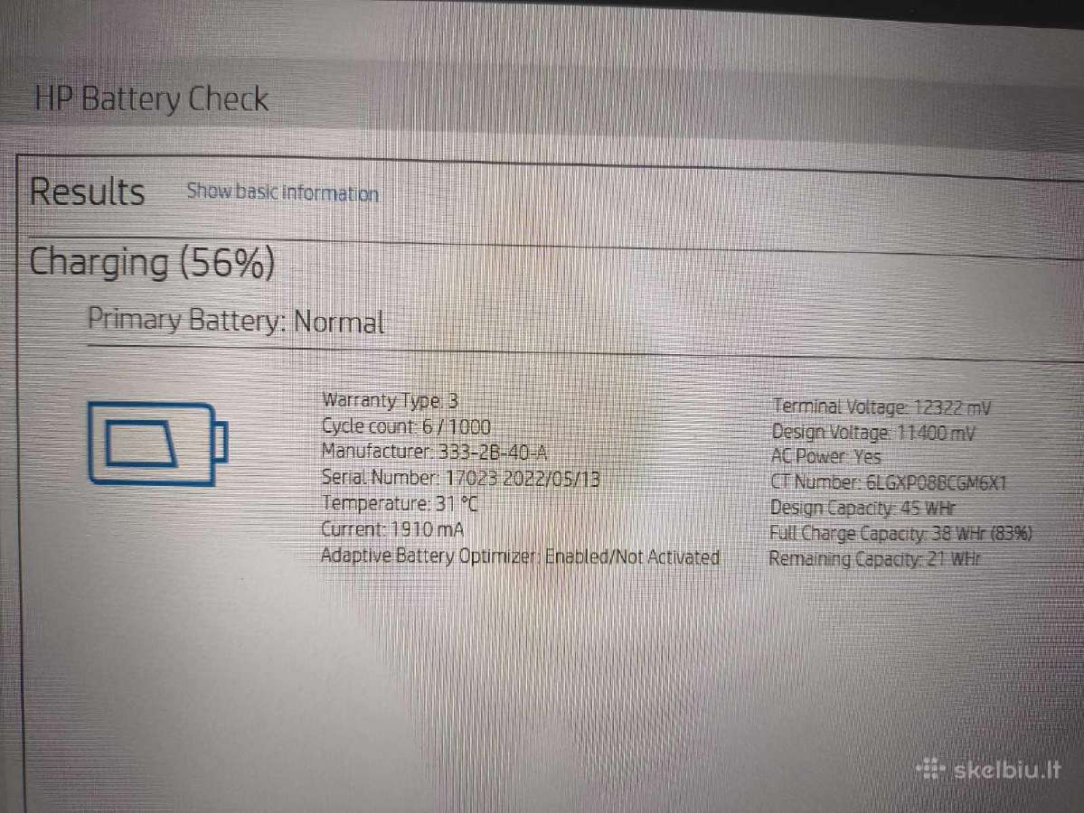 Elitebook 14" Fhd Ips i5-1145g7 16gb 512gb 17% - nuotraukos Nr. 6