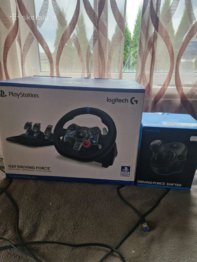 Logitech g29 + pavaros - nuotraukos Nr. 5