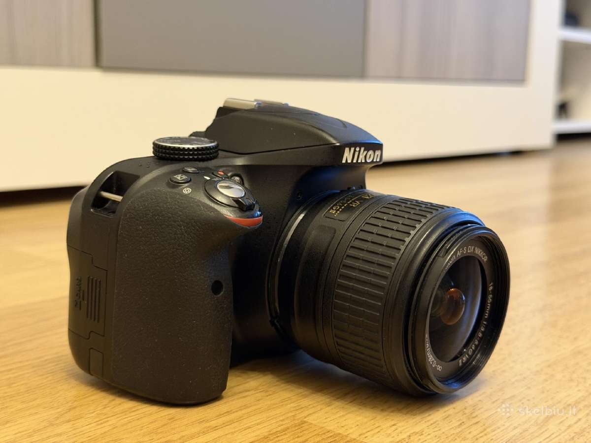 Nikon D3300 / 18-55mm / Dslr / 15k kadrų - nuotraukos Nr. 5