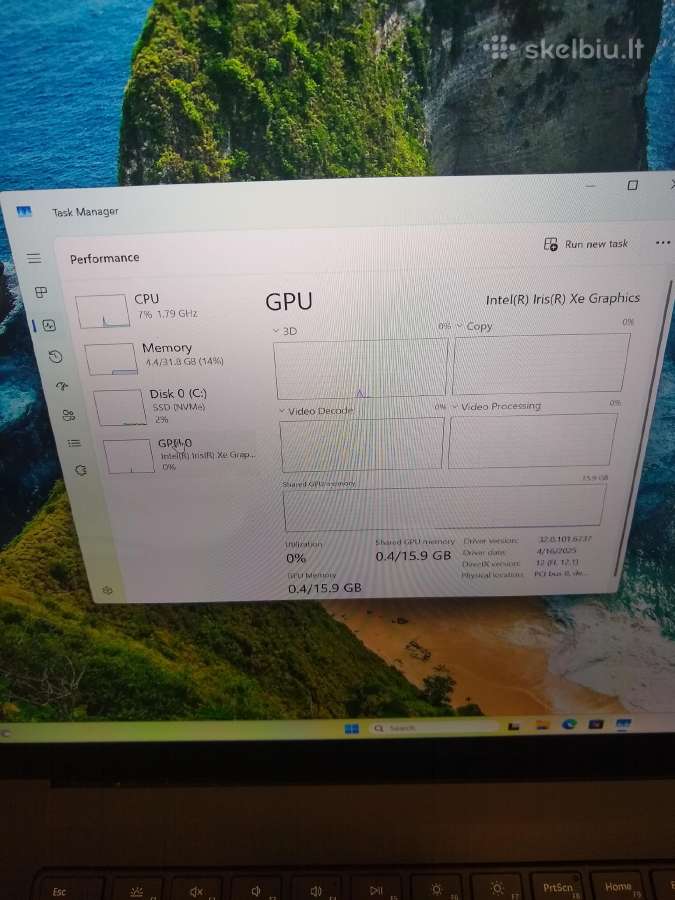 Laptop 5,15"/i7-1265u/32/1tb - nuotraukos Nr. 5