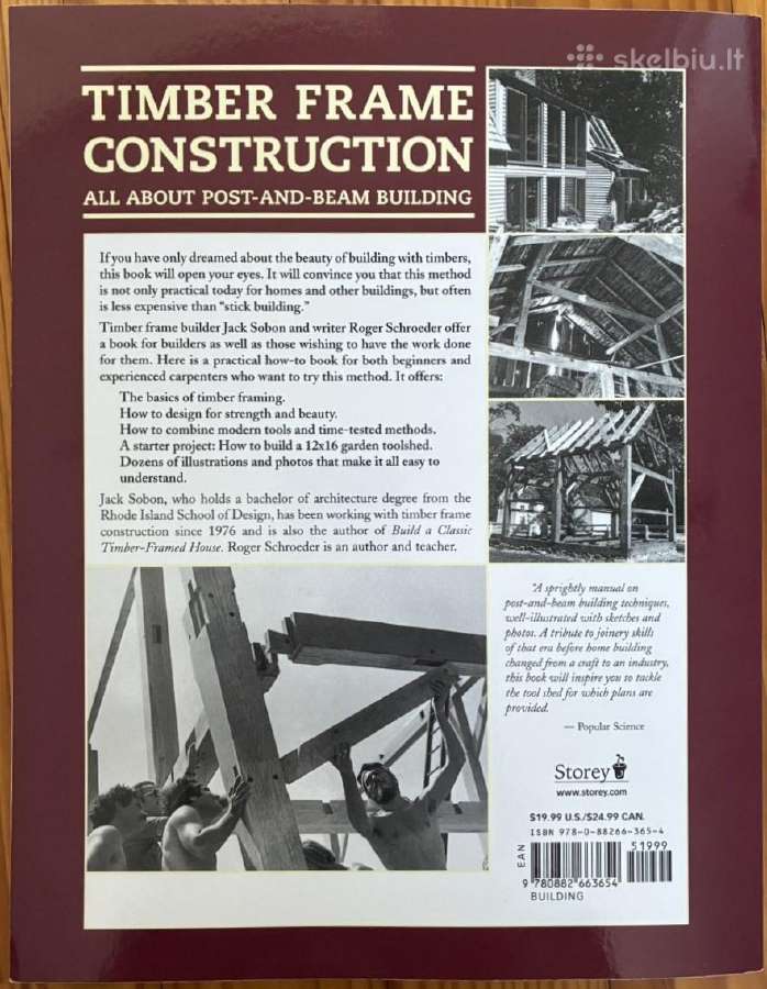 Knyga anglų k. "Timber frame construction" - nuotraukos Nr. 2