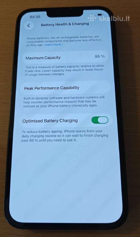 iPhone 13 green 128gb - nuotraukos Nr. 3