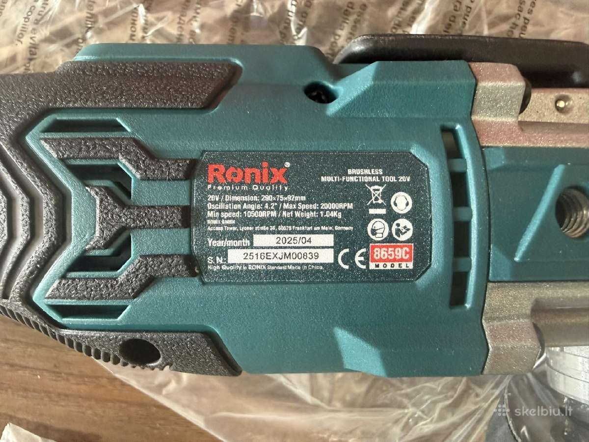 Daugiafunkcis įrankis Ronix - nuotraukos Nr. 10