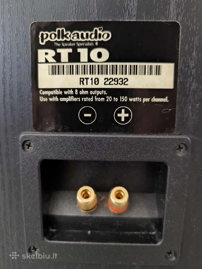 Polk Audio Rt-10 kolonėlės - nuotraukos Nr. 10