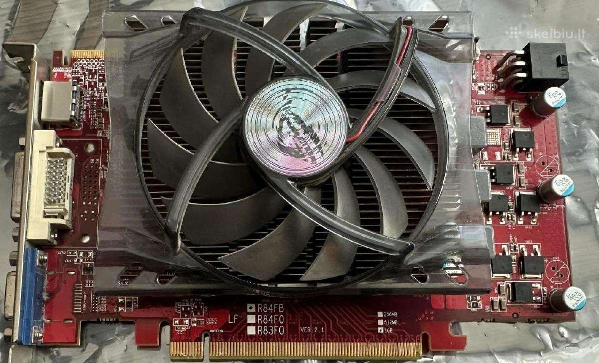 Hd6570;v250; Gt610;210;310;9600gt;q2000; Ati-x1300 - nuotraukos Nr. 8