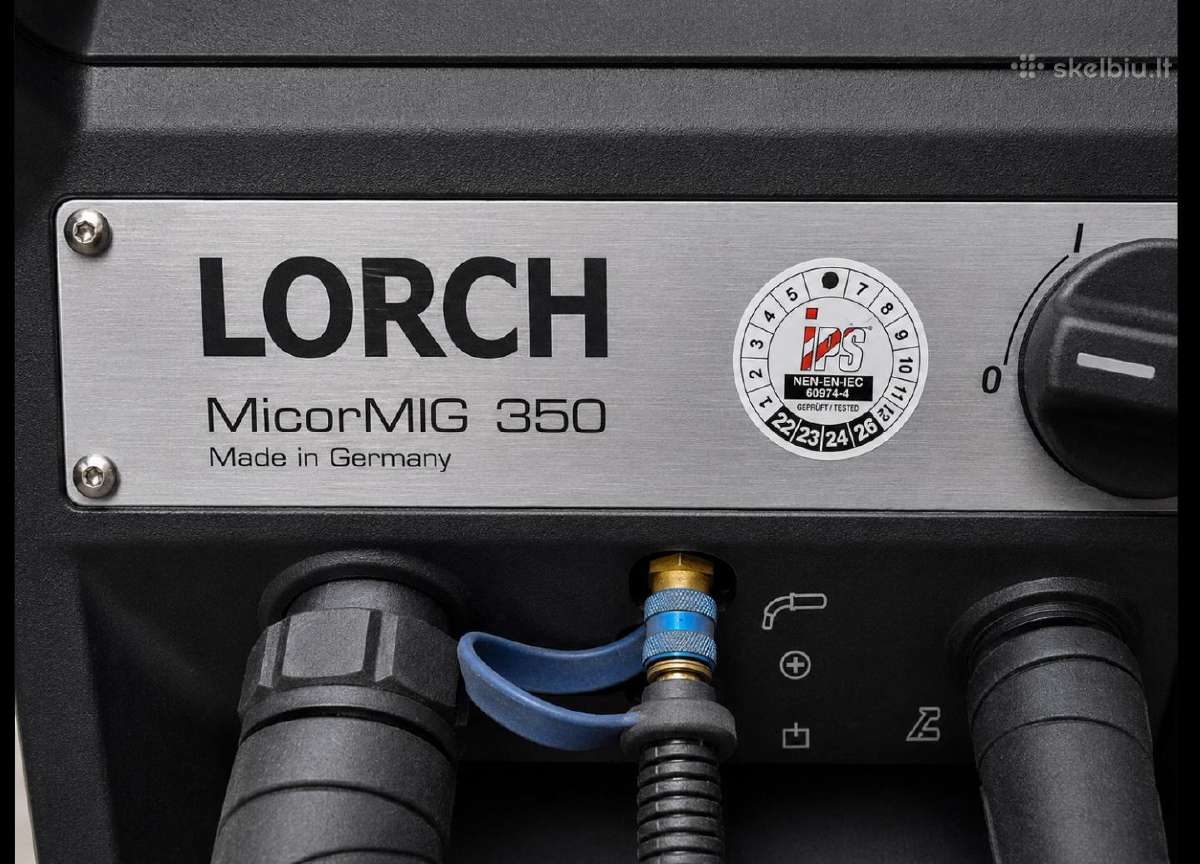 Mig/mag suvirinimo aparatas Lorch Micormig350 - nuotraukos Nr. 3