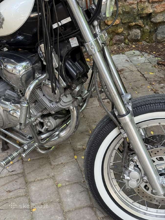 Shinko E270 White Wall 100/90-19 + kamera - nuotraukos Nr. 4