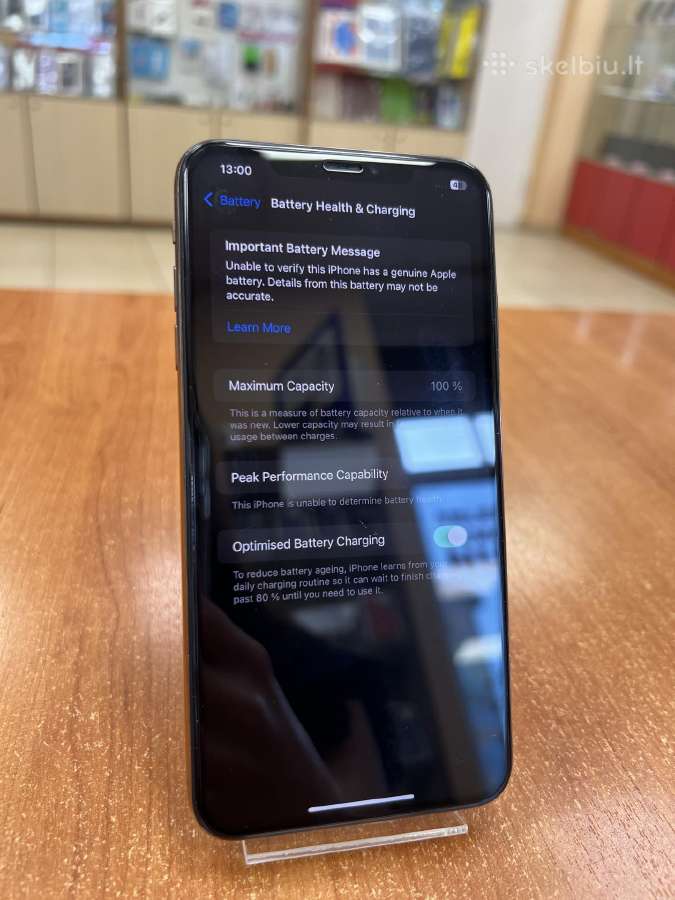 Apple iPhone XS Max 64 GB (naudotas) - nuotraukos Nr. 2