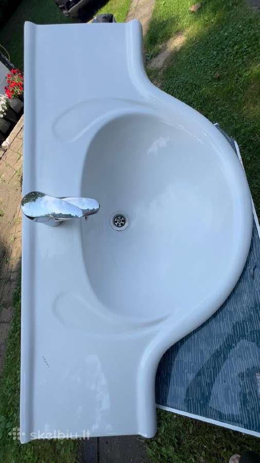 Laufen 100 cm praustuvas su Hansa maišytuvu - nuotraukos Nr. 8