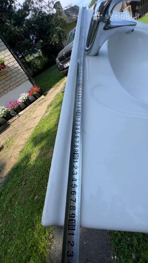 Laufen 100 cm praustuvas su Hansa maišytuvu - nuotraukos Nr. 11