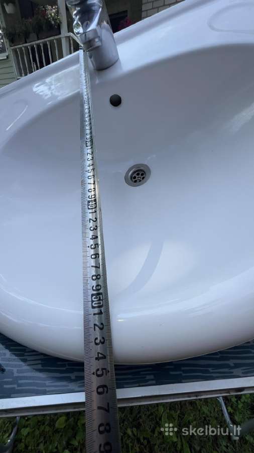 Laufen 100 cm praustuvas su Hansa maišytuvu - nuotraukos Nr. 13