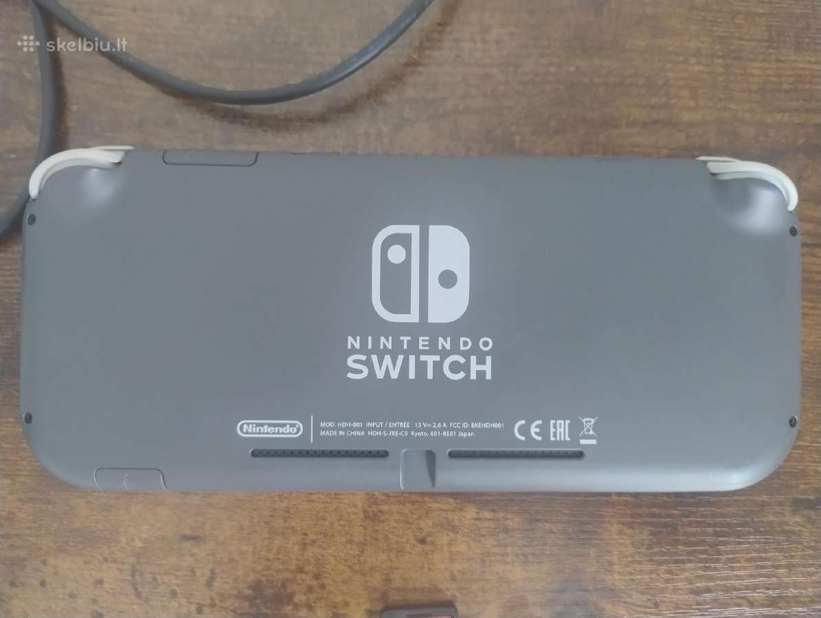 Nintendo Lite pilkas + super Mario 3D all star - nuotraukos Nr. 3