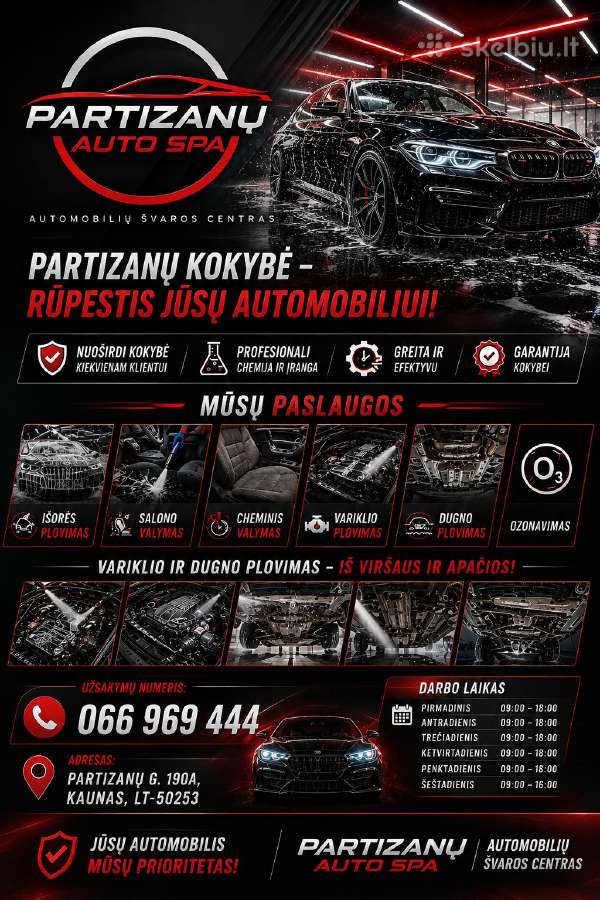 Varikių plovimas Automobilių plovimas ir valymas - nuotraukos Nr. 2