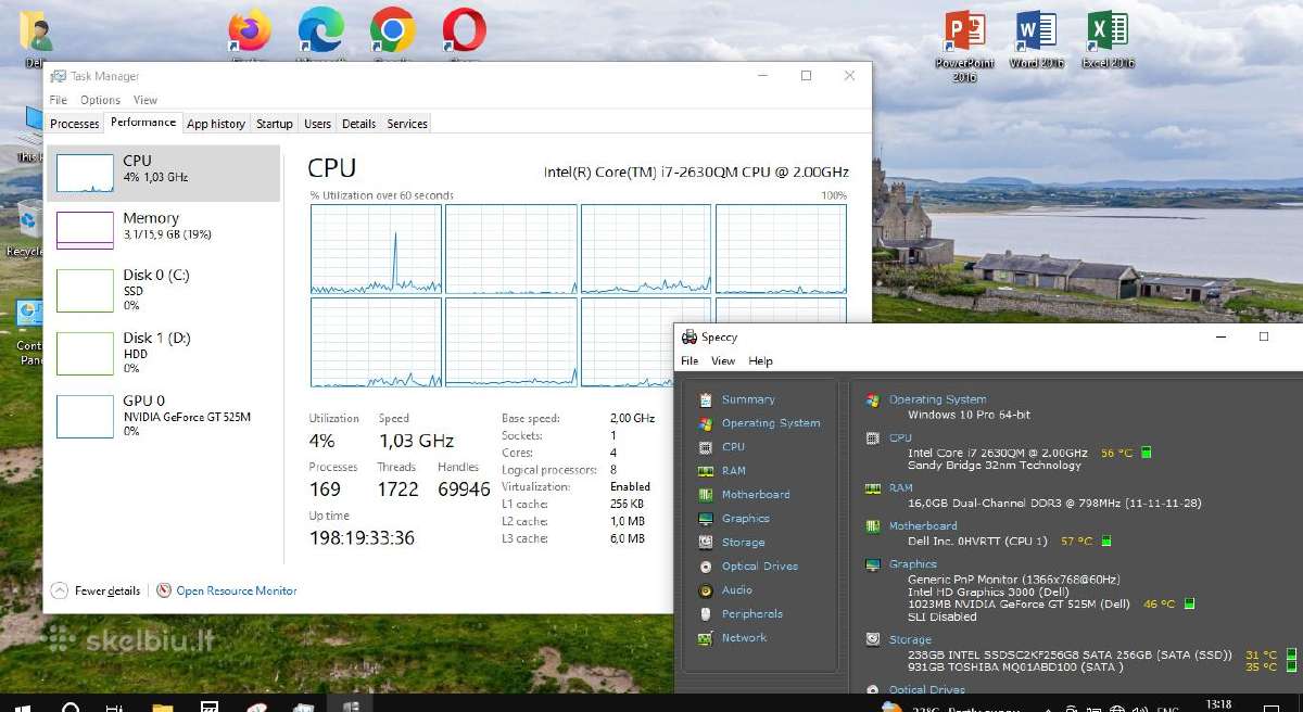 Parduodu Dell Inspiron N5110 i7/SSD,hdd1tb,GT,16gb - nuotraukos Nr. 17