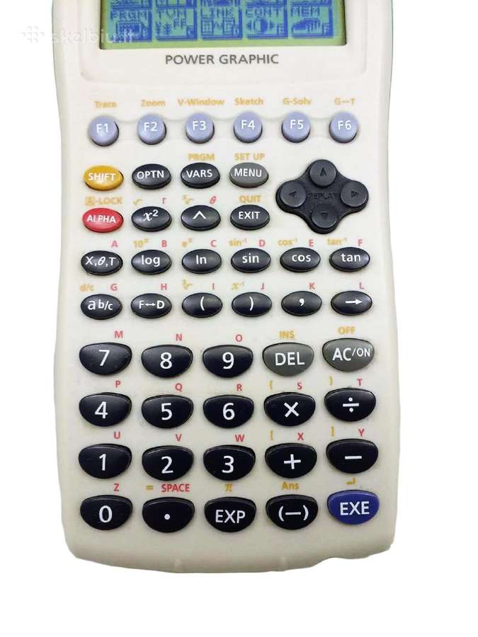 Mokslinis skaičiuotuvas Casio Fx-9750g Plus - nuotraukos Nr. 3
