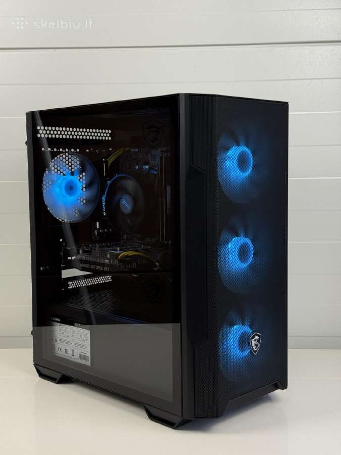 Pilnas Pc Komplektas Gtx 1660 Ryzen 5 + Aoc 27col - nuotraukos Nr. 13
