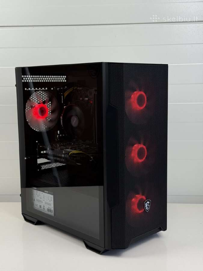 Pilnas Pc Komplektas Gtx 1660 Ryzen 5 + Aoc 27col - nuotraukos Nr. 14