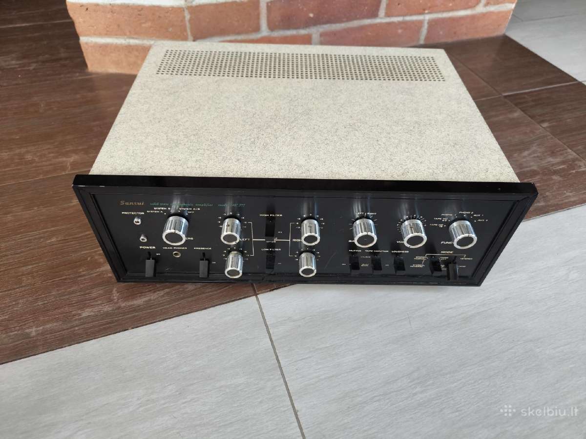 Sansui Au-777 stiprintuvas - nuotraukos Nr. 5