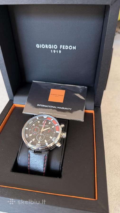 Giorgio Fedon 1919 Chronograph – Full Set - nuotraukos Nr. 5