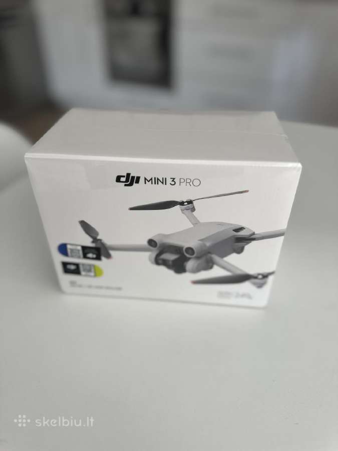 Dji Mini 3 Pro Fly More Kit Naujas Dronas, 3 bat. - nuotraukos Nr. 2