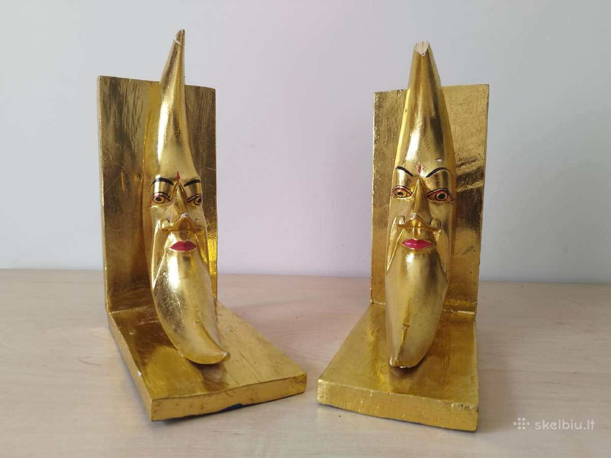 Vintažiniai knygų laikikliai - nuotraukos Nr. 2