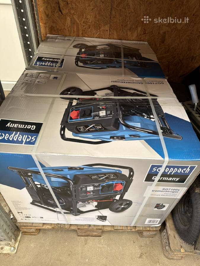 Generatorius Sg7100x Scheppach - nuotraukos Nr. 3