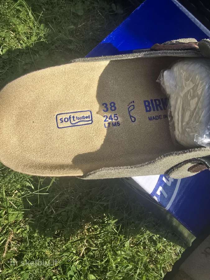 Naujos Birkenstock Boston Basutės - nuotraukos Nr. 4