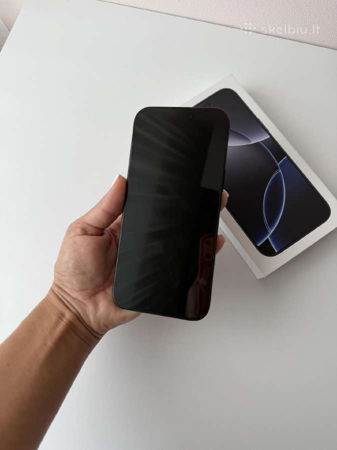 iPhone 16 Pro Max 256 GB Black Titanium - nuotraukos Nr. 5