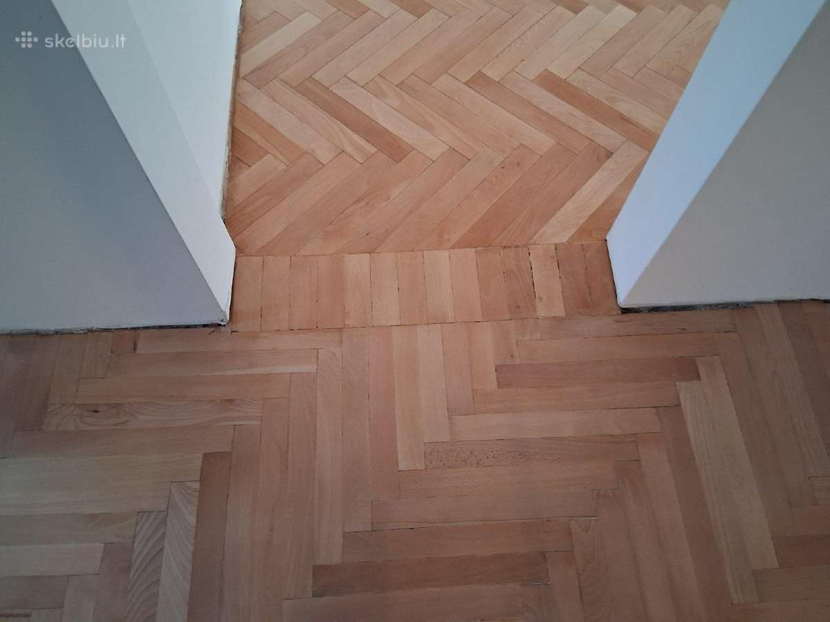 Parketo šlifavimas, laiptų restauravimas - nuotraukos Nr. 23