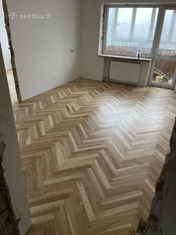 Parketo šlifavimas, laiptų restauravimas - nuotraukos Nr. 24