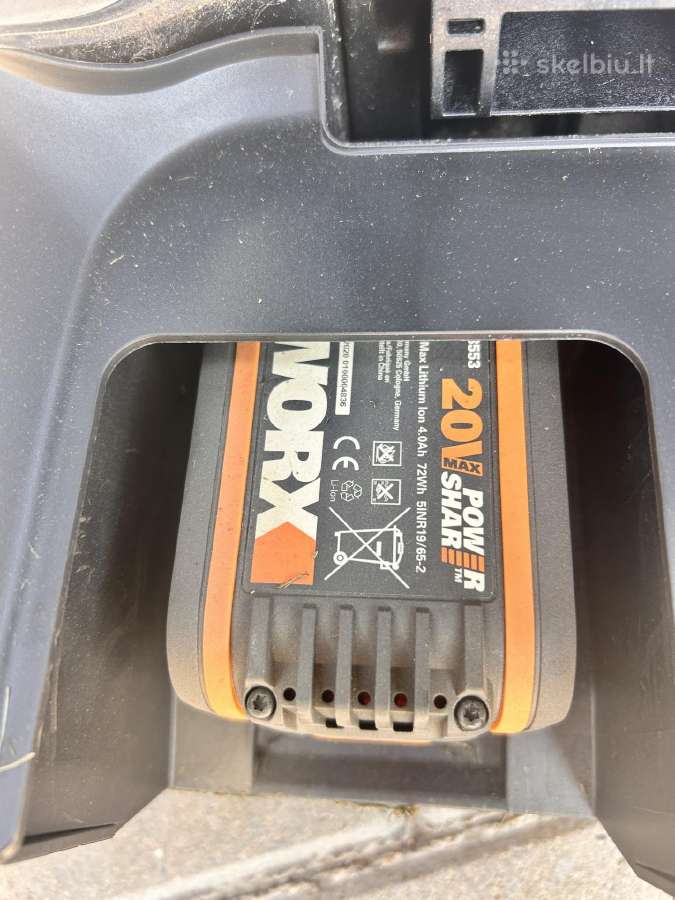 Worx landroid vejos robotas wr141e - nuotraukos Nr. 2