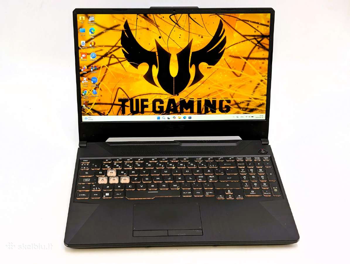 Asus Tuf Gaming A15 R5/16/512/rtx3050 144hz - nuotraukos Nr. 2