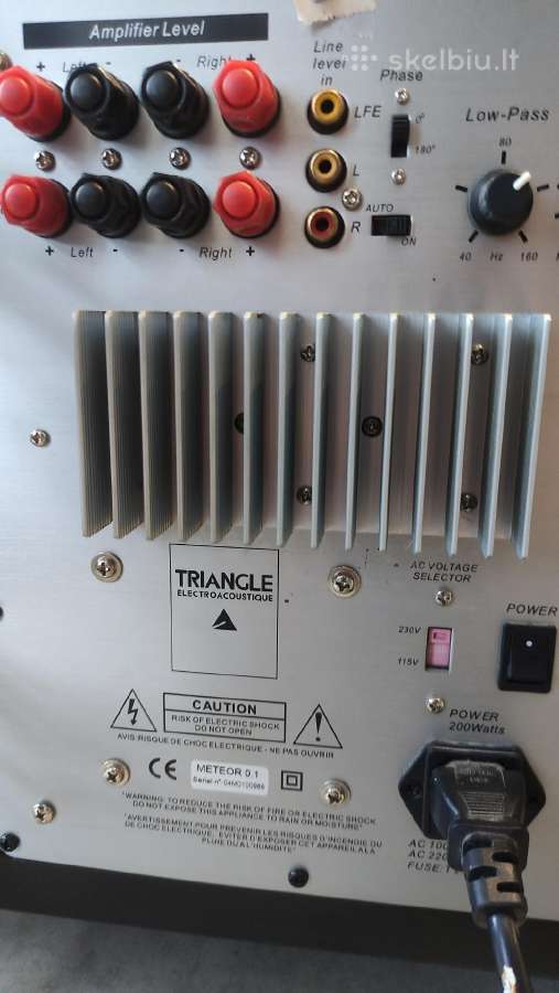 ,Denon1930 ,avr-2307,kolonėlės Triancle - nuotraukos Nr. 7