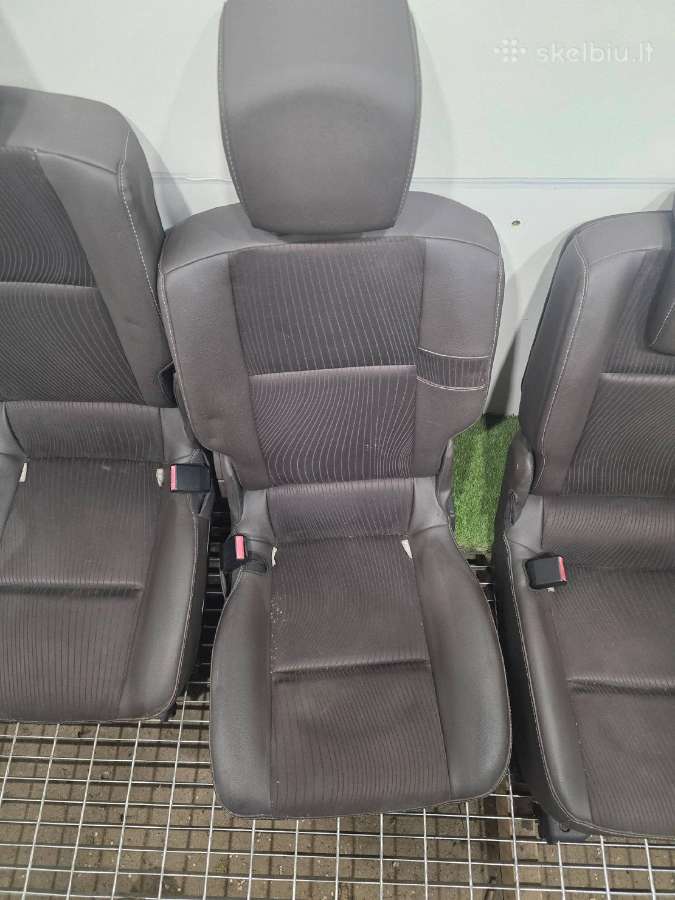 Renault Scenic III salonas komplektas sėdynės - nuotraukos Nr. 5