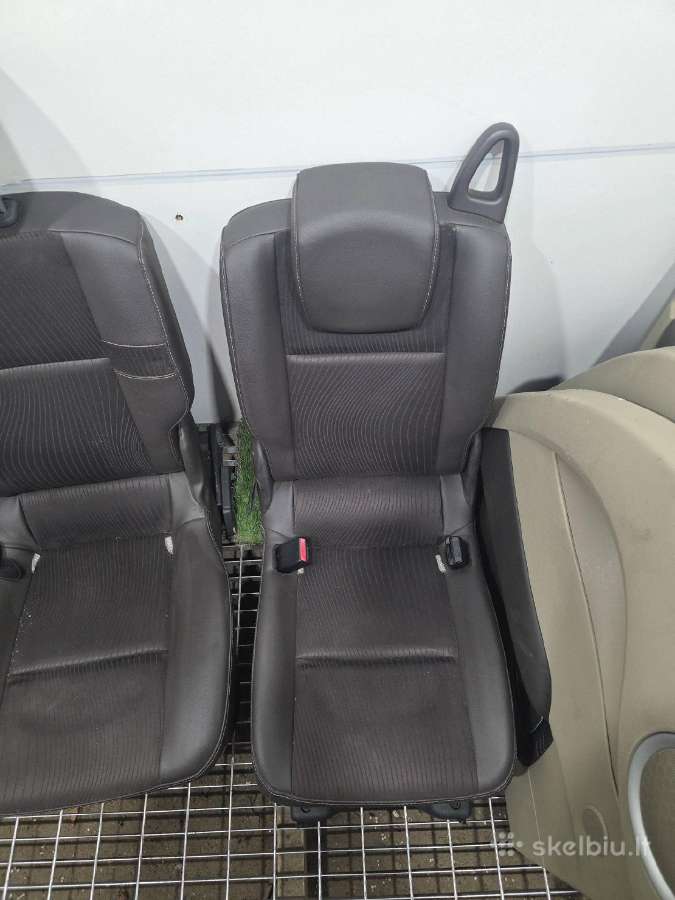 Renault Scenic III salonas komplektas sėdynės - nuotraukos Nr. 11