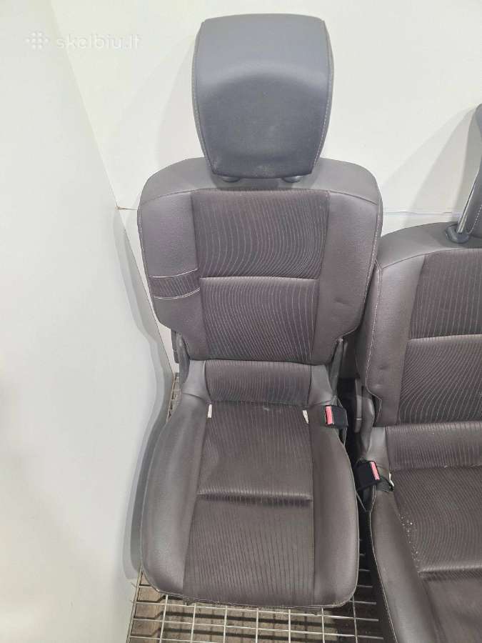 Renault Scenic III salonas komplektas sėdynės - nuotraukos Nr. 12