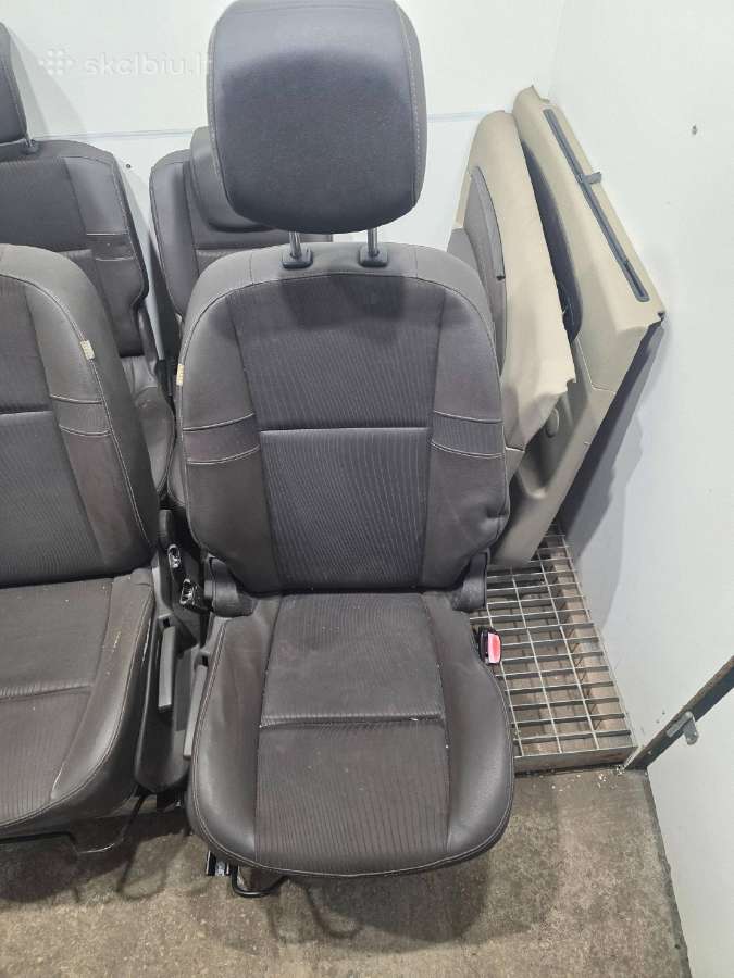Renault Scenic III salonas komplektas sėdynės - nuotraukos Nr. 16