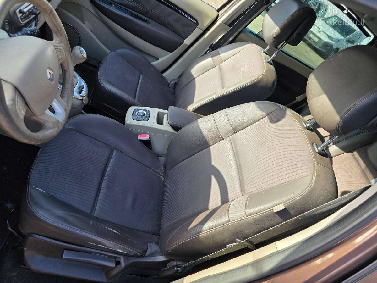 Renault Scenic III salonas komplektas sėdynės - nuotraukos Nr. 18