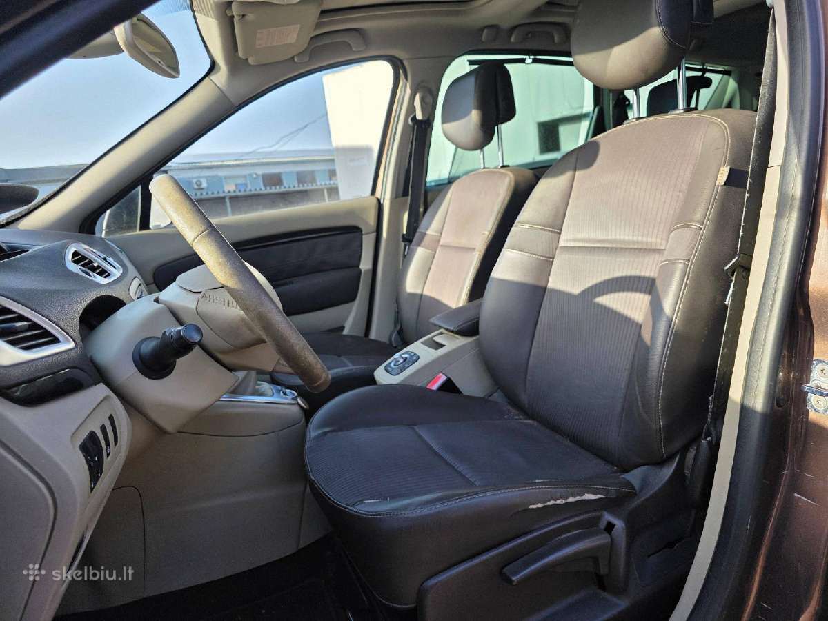 Renault Scenic III salonas komplektas sėdynės - nuotraukos Nr. 3