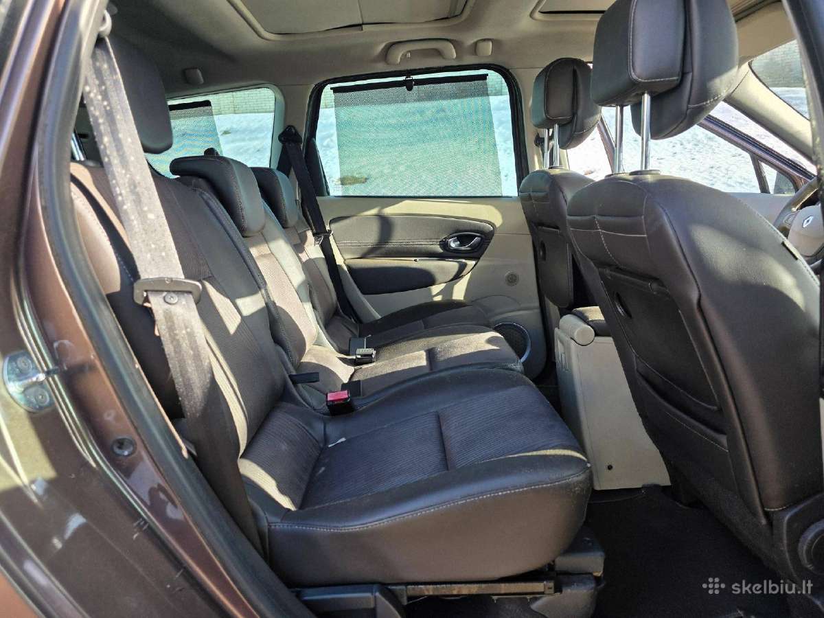 Renault Scenic III salonas komplektas sėdynės - nuotraukos Nr. 19
